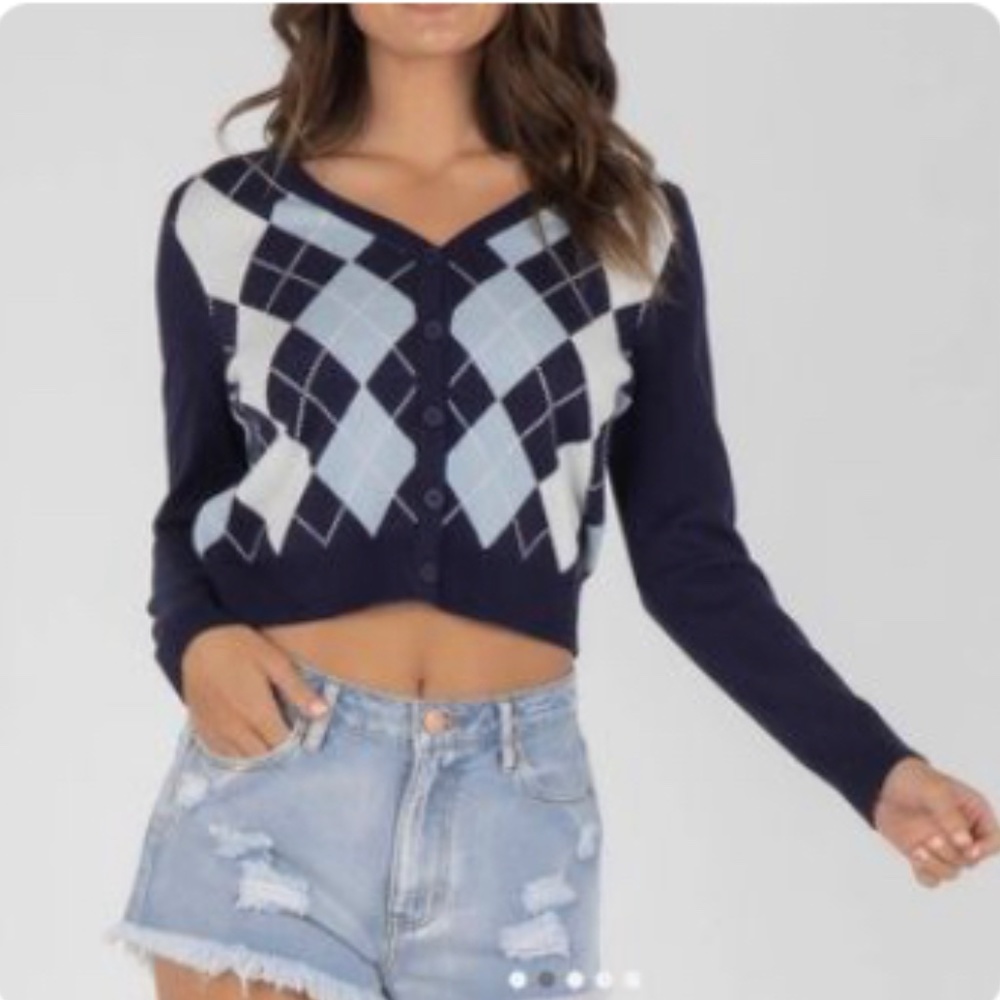 Brandy Melville button down sweater